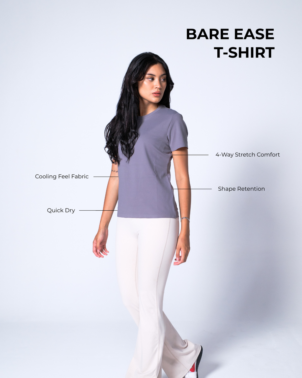 Hershape | Bare Ease T-Shirt [Bundle - 3 PCS]