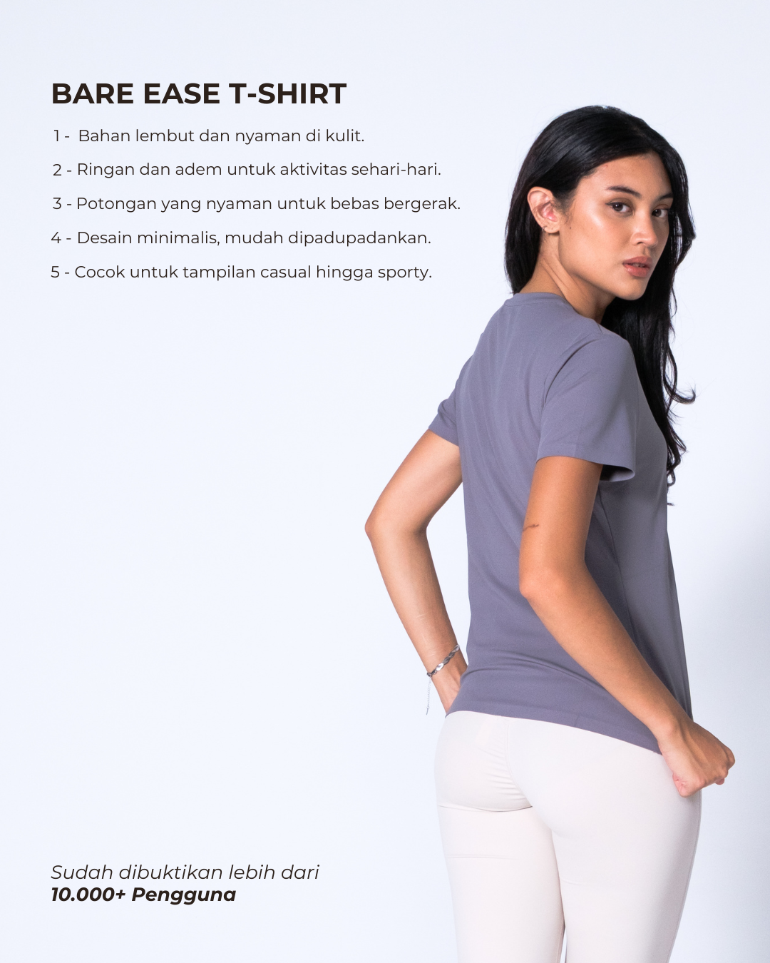 Hershape | Bare Ease T-Shirt [Bundle - 3 PCS]