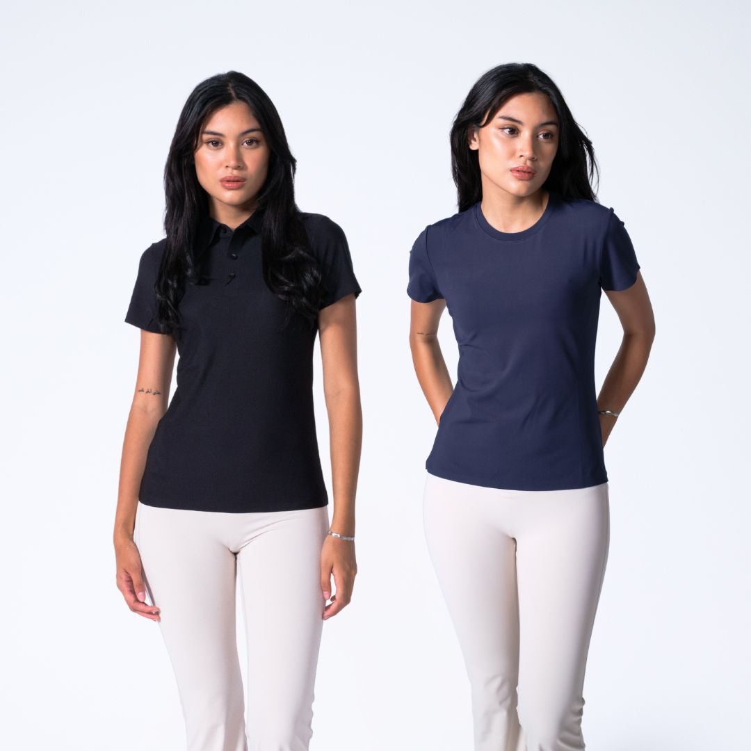 Hershape All day Wear Bundle | Linea Polo + Bare East T-Shirt