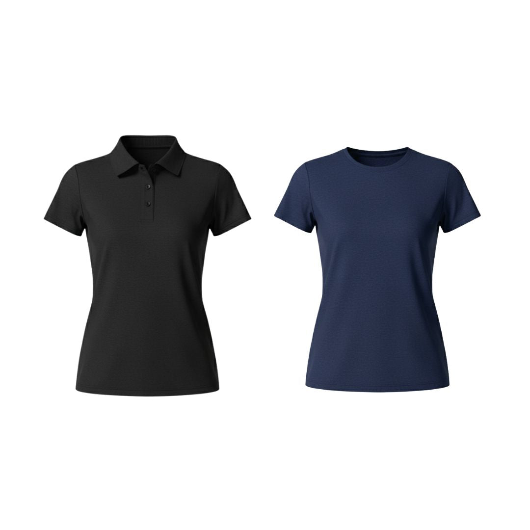 Hershape All day Wear Bundle | Linea Polo + Bare East T-Shirt