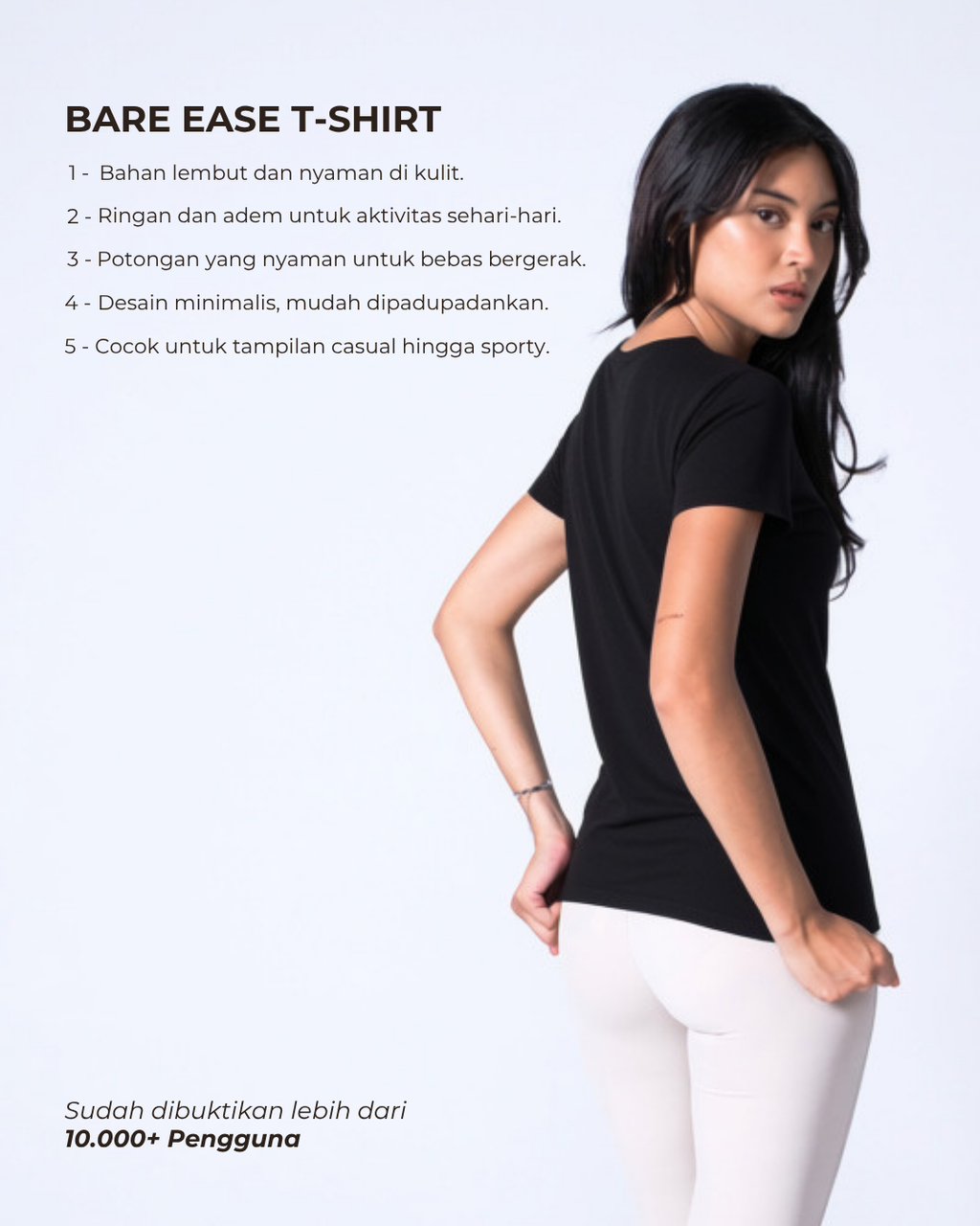Bare Ease T-Shirt Hershape