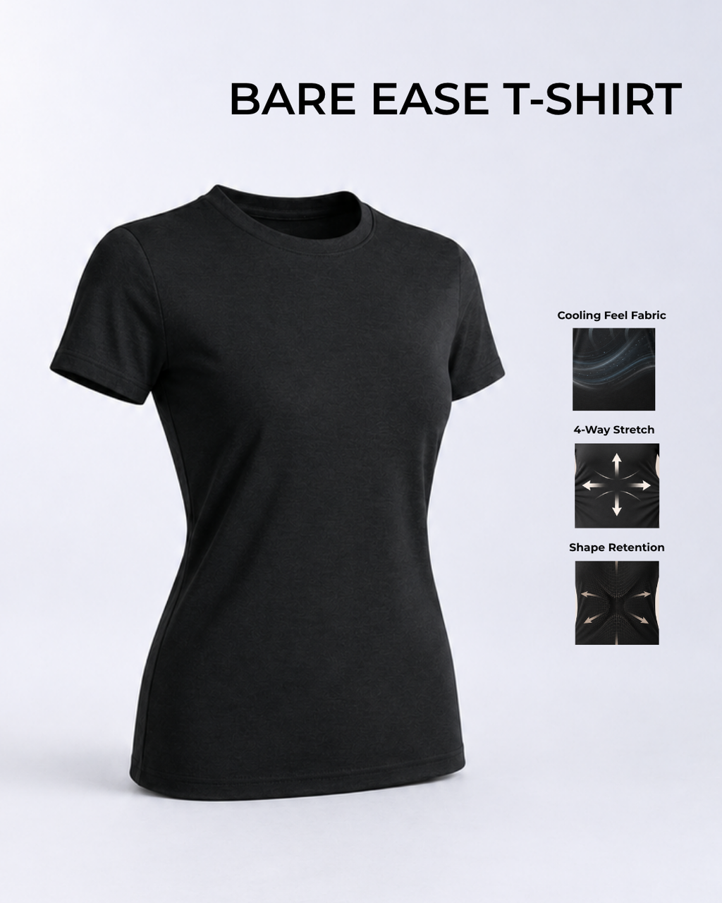 Bare Ease T-Shirt Hershape