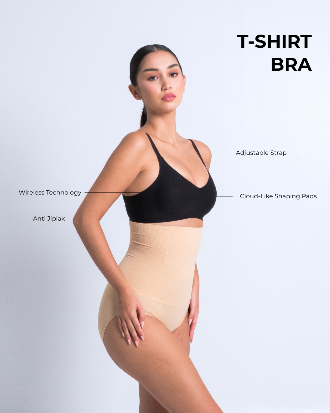 Hershape | Seamless Support T-Shirt Bra