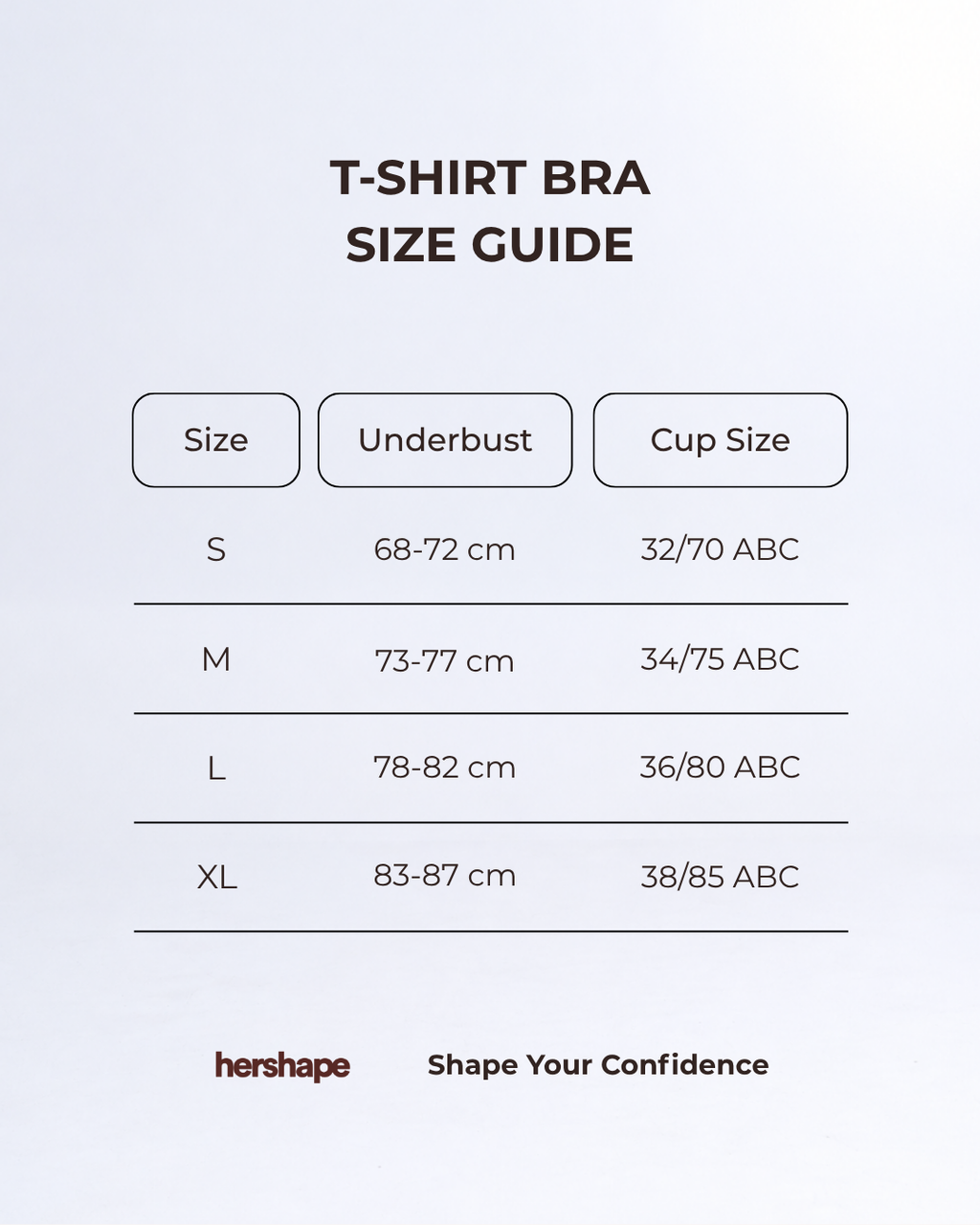 Hershape | Seamless Support T-Shirt Bra