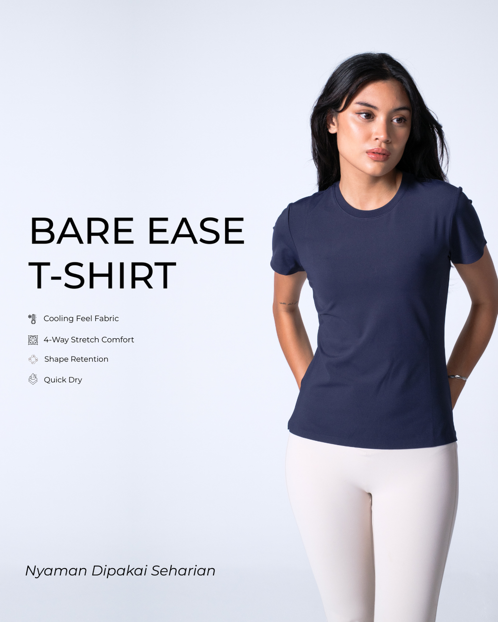 Hershape | Bare Ease T-Shirt [Bundle - 2 PCS]