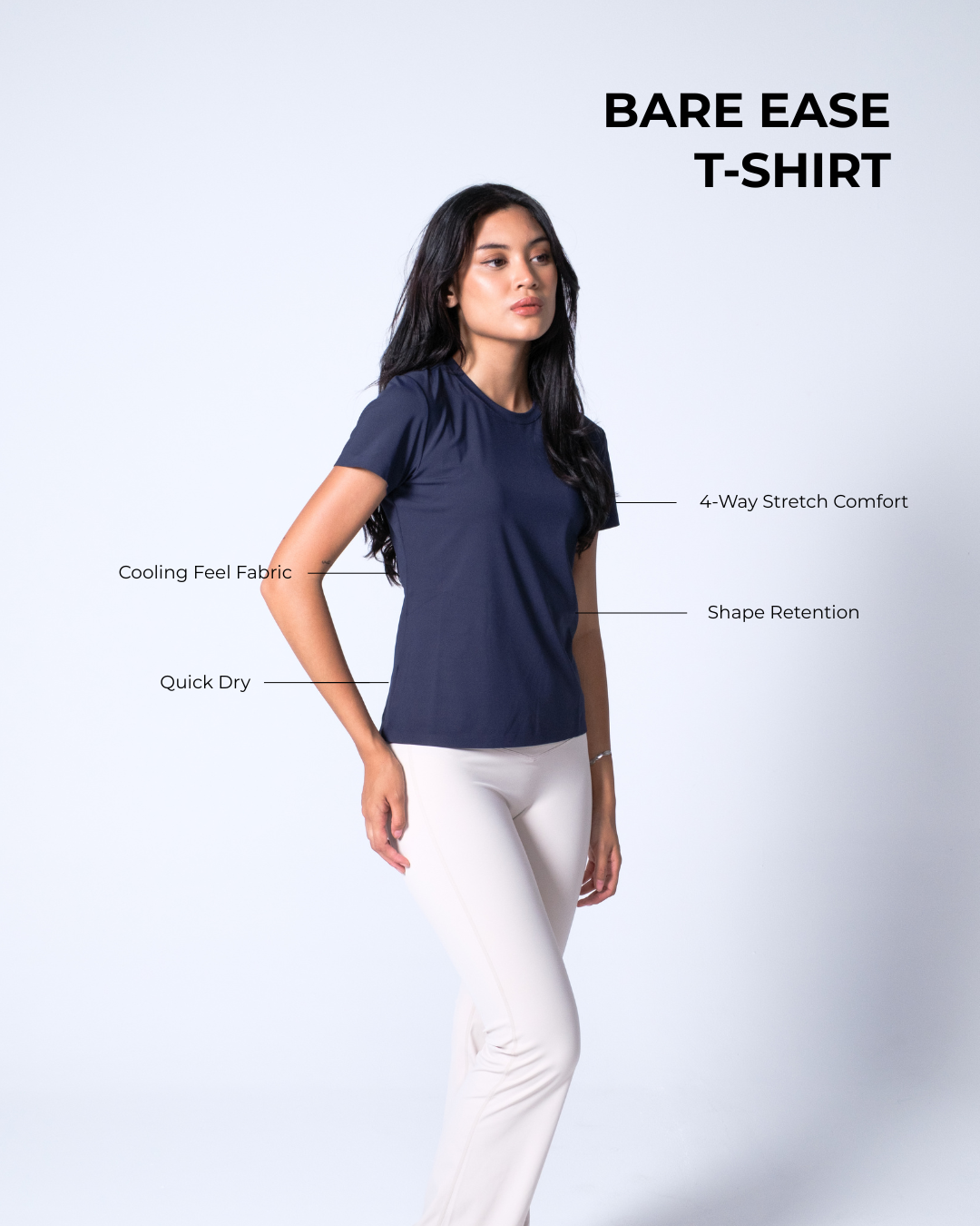 Hershape | Bare Ease T-Shirt [Bundle - 2 PCS]