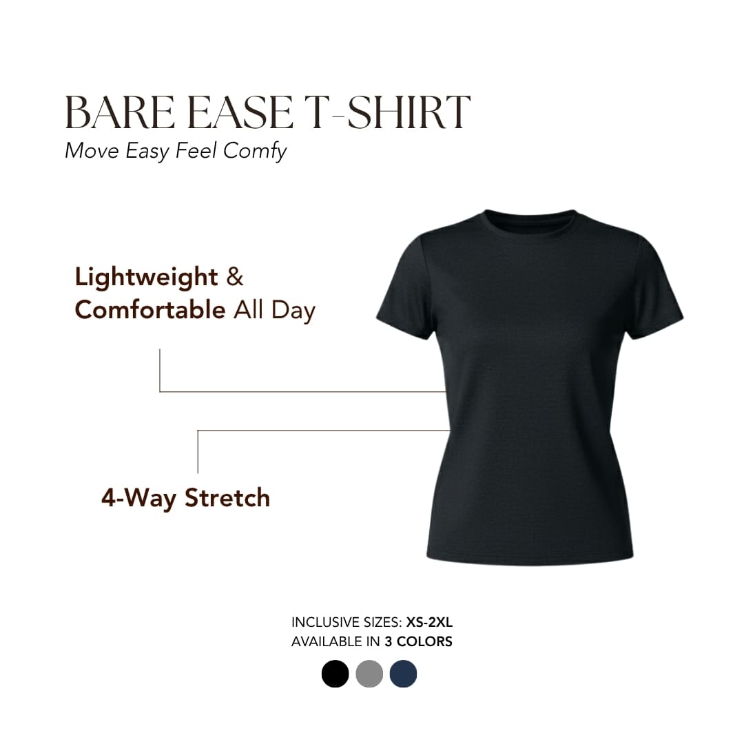 Hershape | Bare Ease T-Shirt [Bundle - 3 PCS]