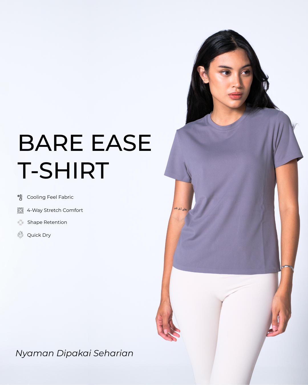 Hershape | Bare Ease T-Shirt [Bundle - 2 PCS]