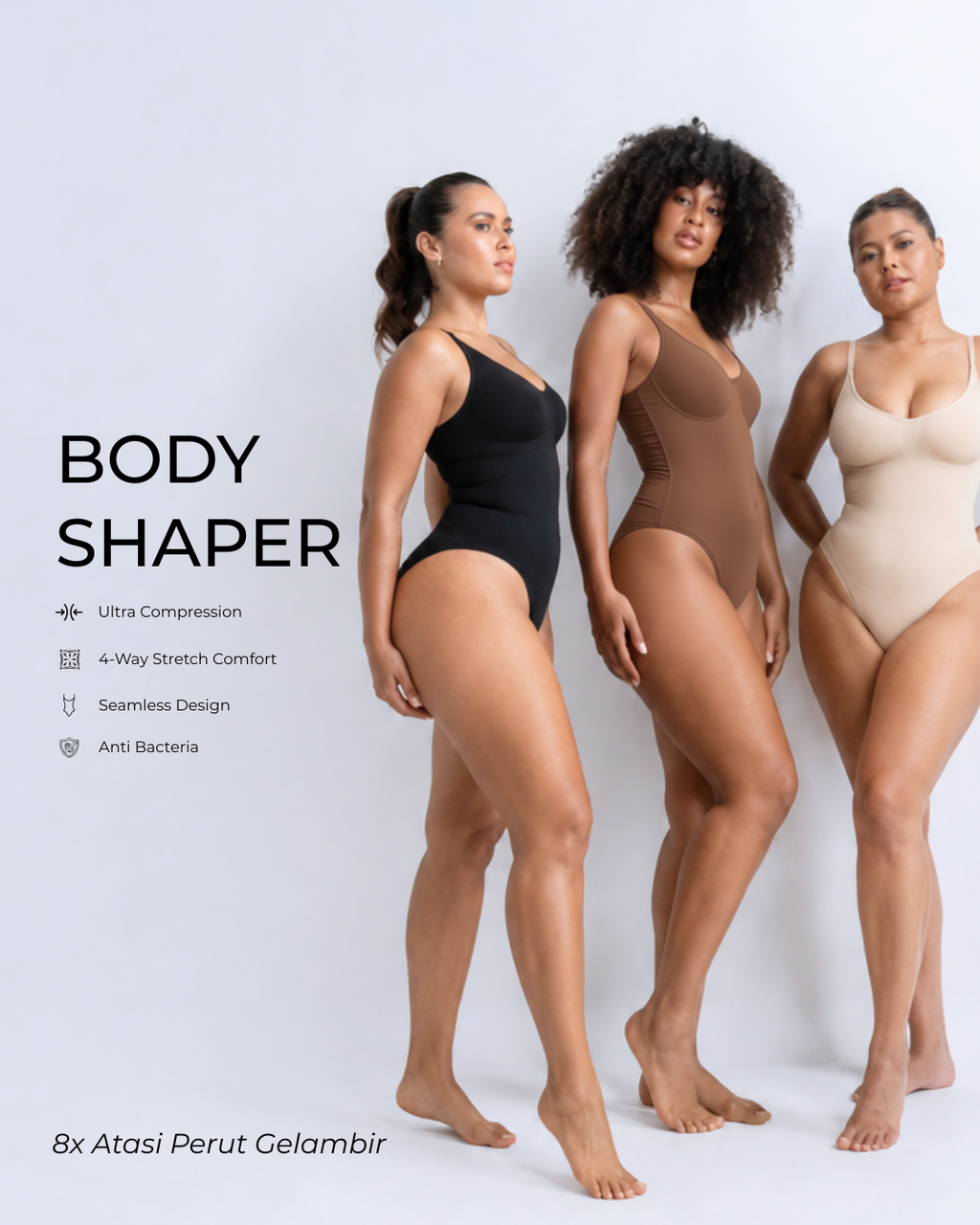 Hershape | Body Shaper [Bundle - 3 PCS]