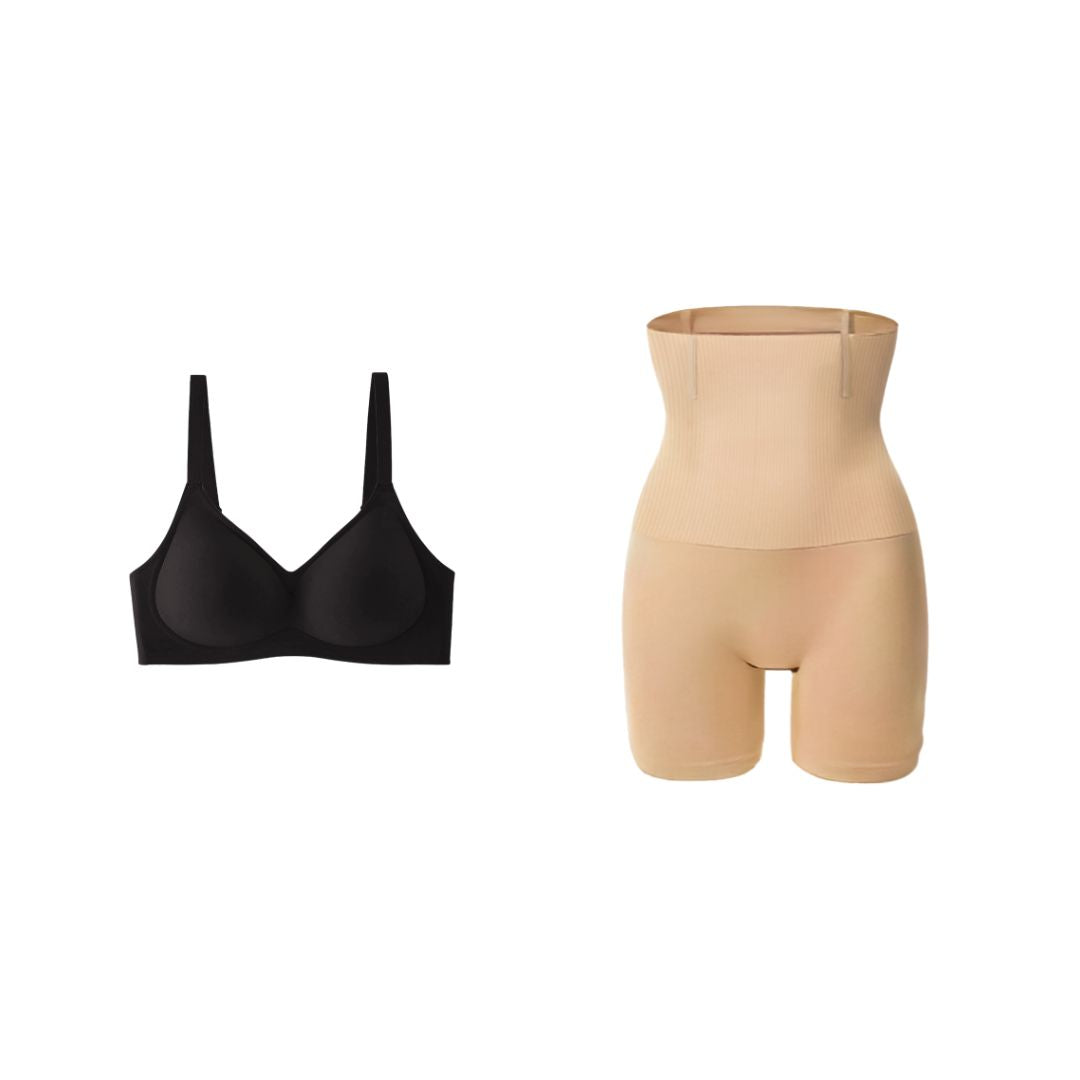 Perfect Shape Bundle | T-shirt Bra + Short shaper