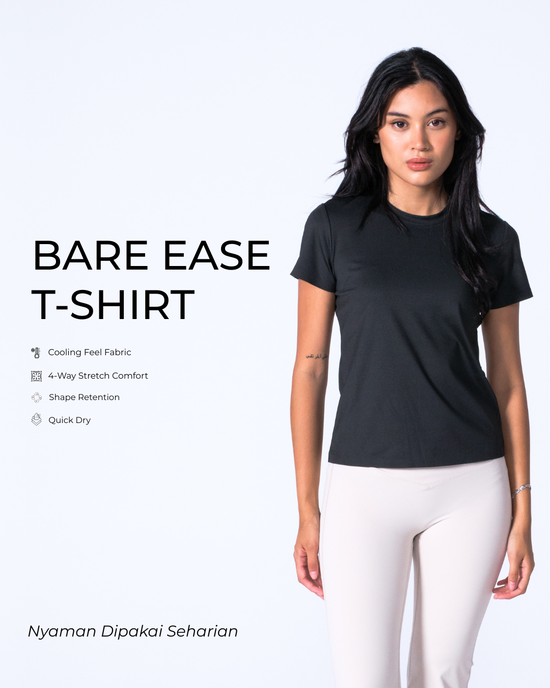 Hershape | Bare Ease T-Shirt [Bundle - 3 PCS]