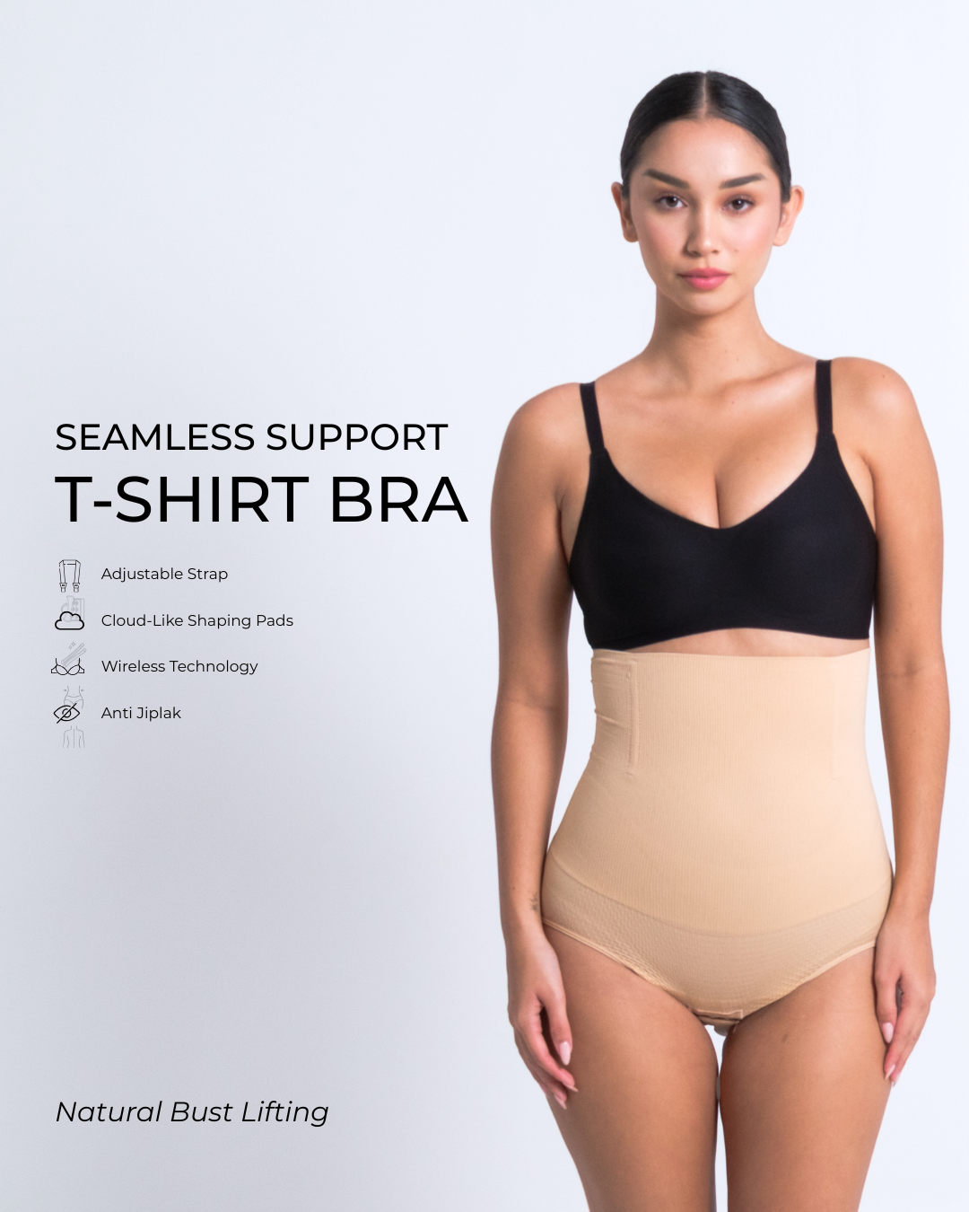 Hershape | Bra T-shirt [bundle-2 Pcs]