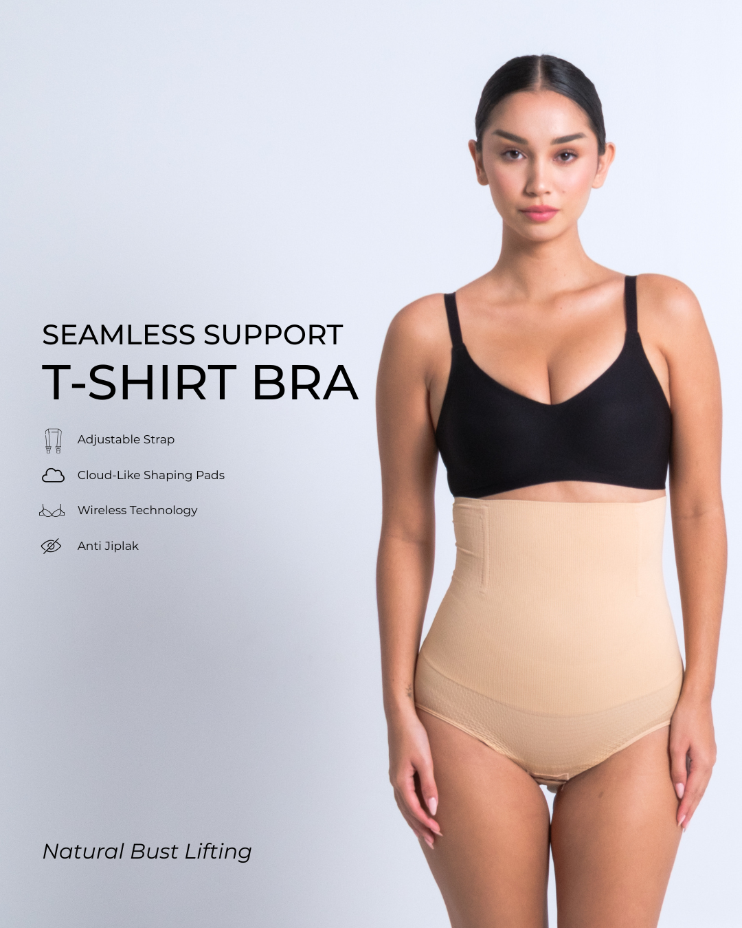 Hershape | Seamless Support T-Shirt Bra