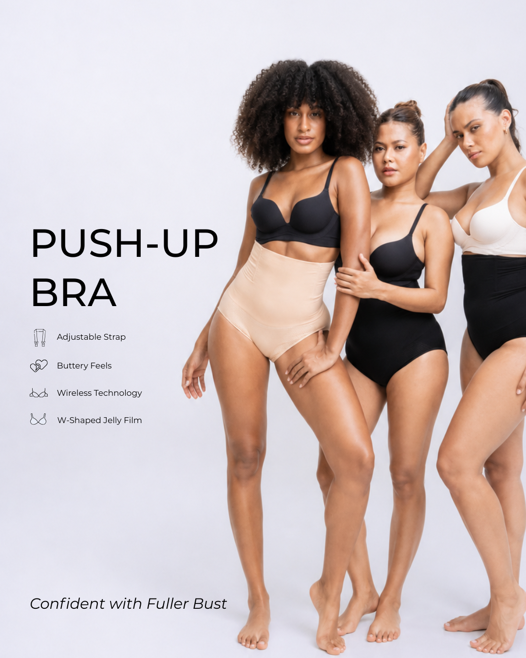 Hershape | Bra Push-Up [Bundle-3 PCS]