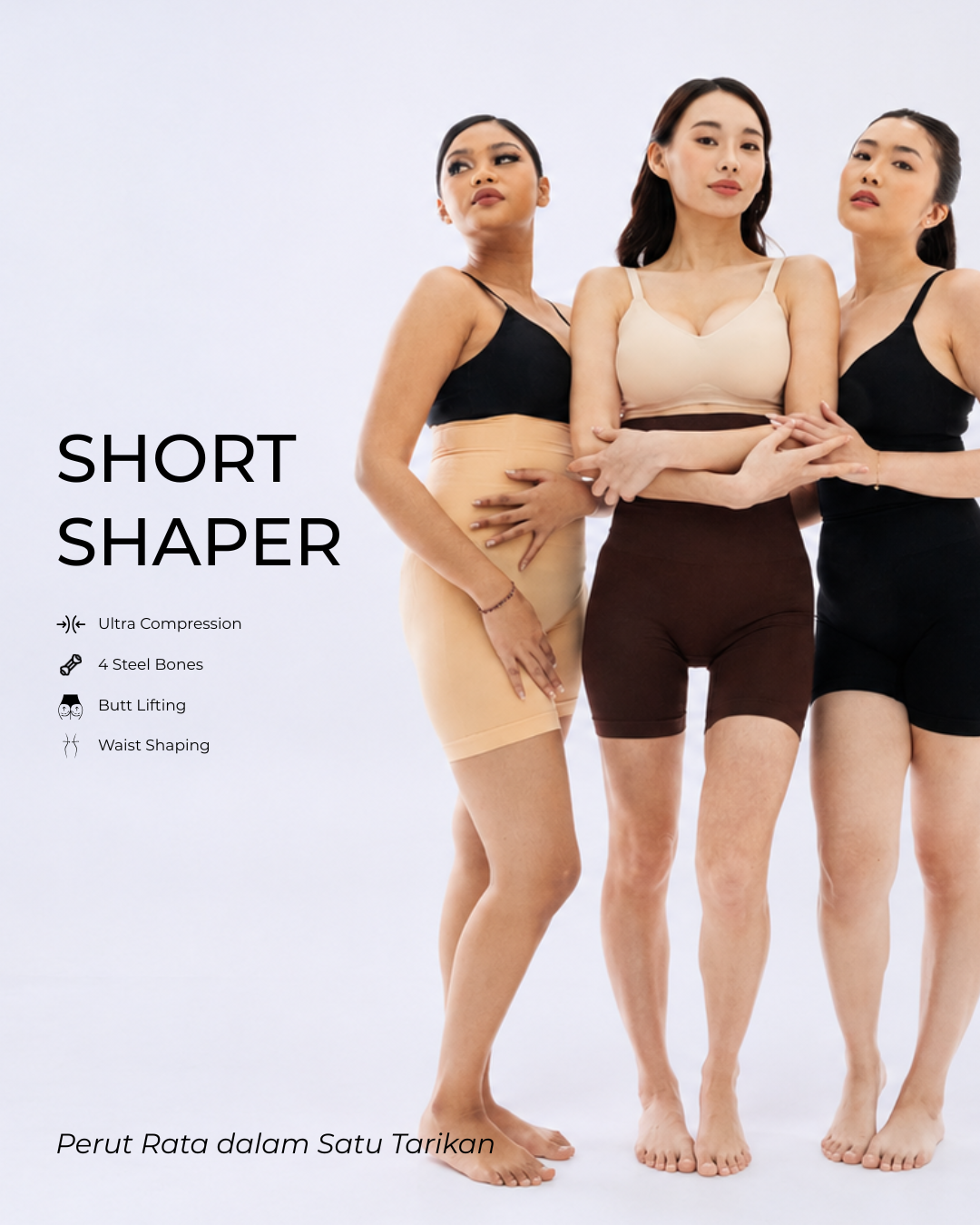 Hershape | Short Shaper [Bundle - 3 PCS]